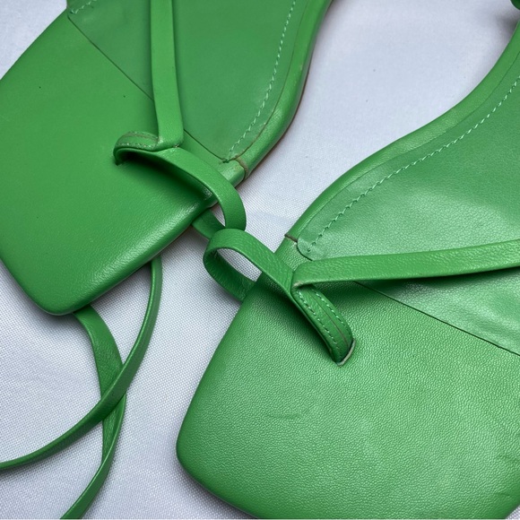 Marc Fisher Womens Mireya Green Ankle Strap Sandals Size 7 - Picture 7 of 16